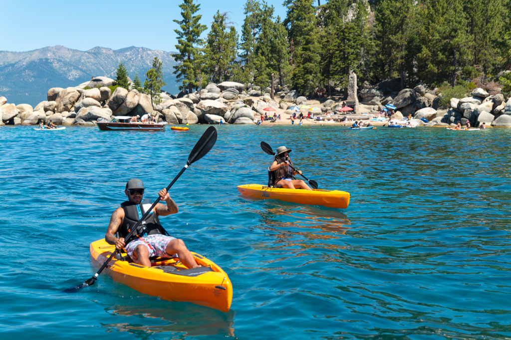 Kayaking tour in Purple Island