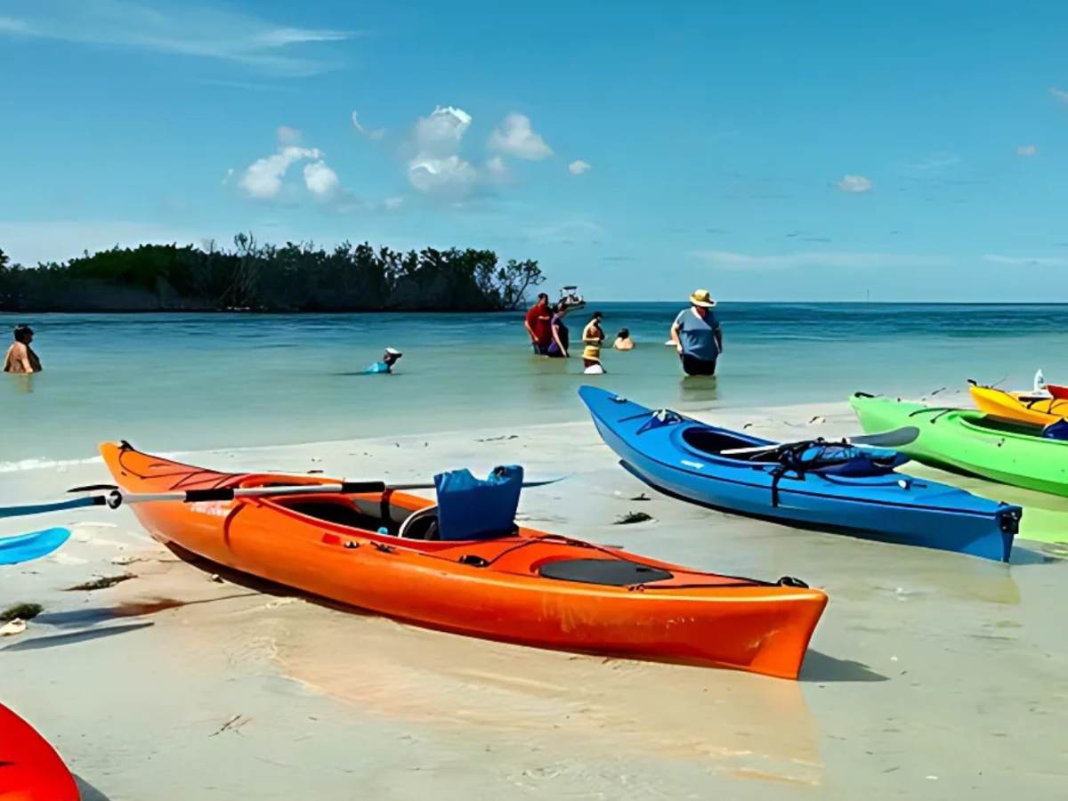 Kayaking in Purple Island